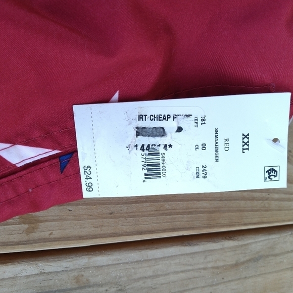 New Men's Walnut & 39th Red White & Blue Swim Trunks Size XXL 4th of July - Picture 3 of 3